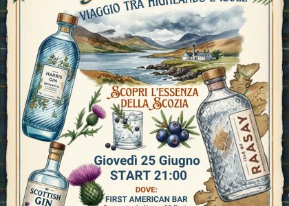 Degustazione Gin Scozzesi