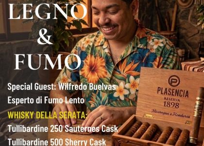 Degustazione Legno e Fumo