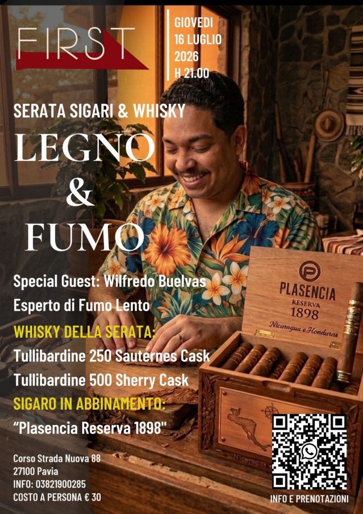Degustazione Legno e Fumo